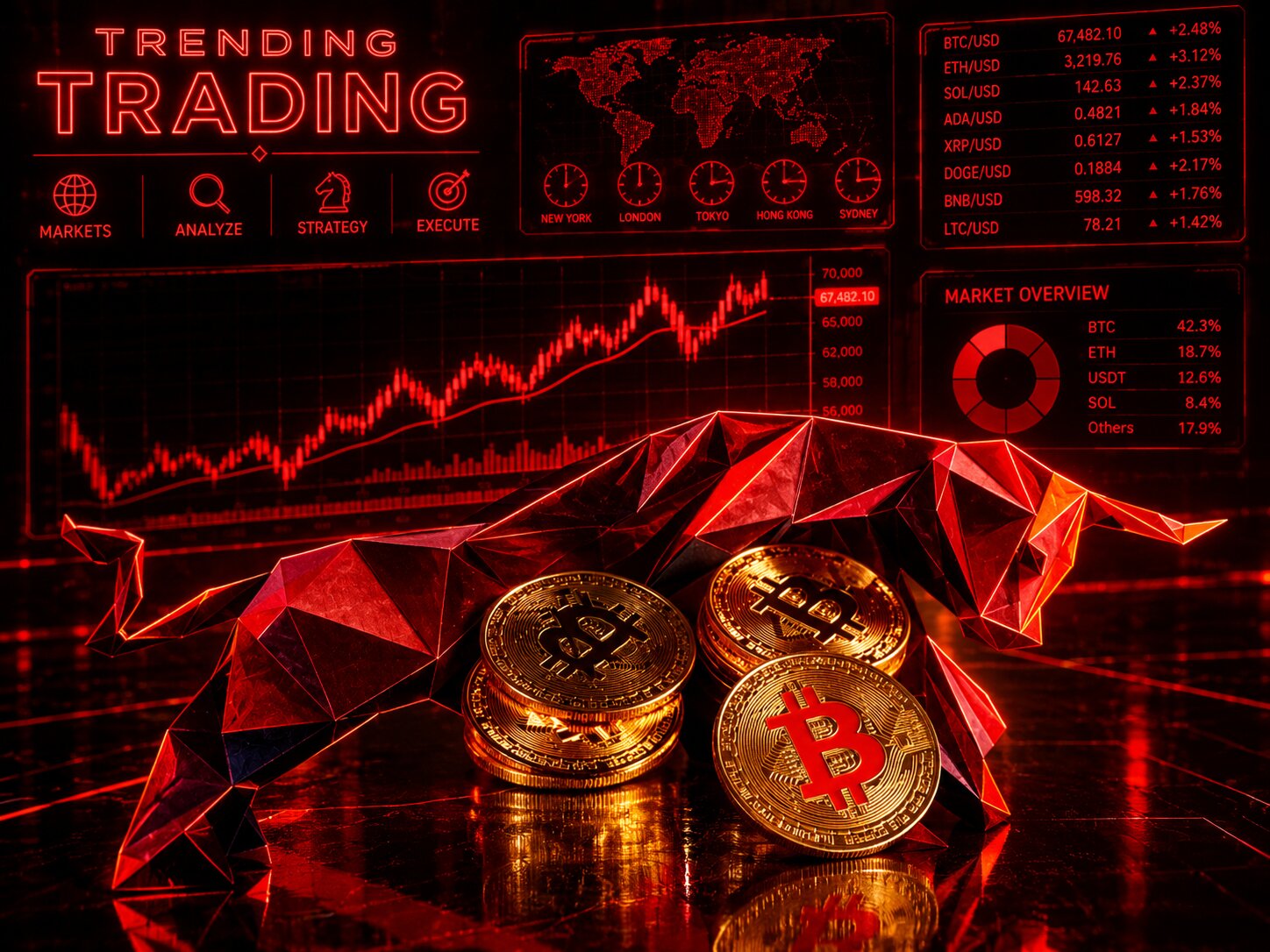 Bitcoin iba a ser tu refugio en una crisis. Esta vez se hundió con ella.